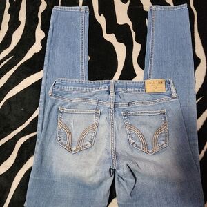 Hollister Light Blue Straight Leg Jeans